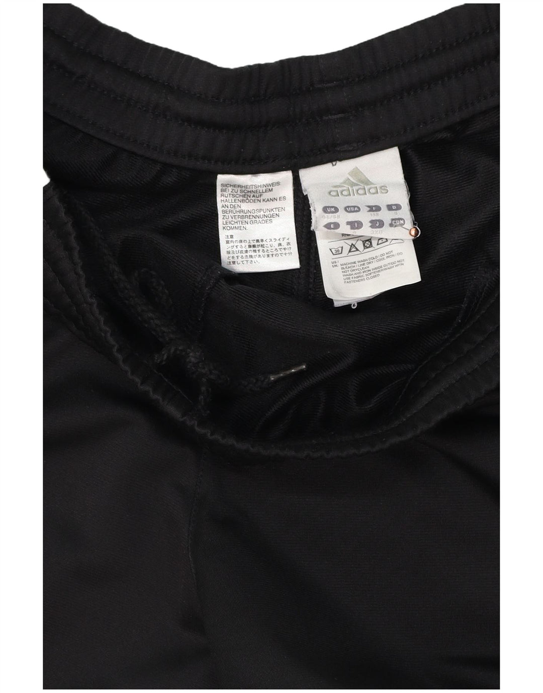 Męskie spodnie dresowe ADIDAS Joggers UK 46/48 XL, czarny, blok kolorów