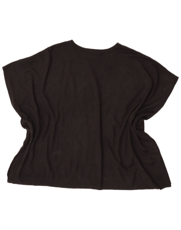 Damski top poncho Marks & Spencer w jednym rozmiarze, czarny