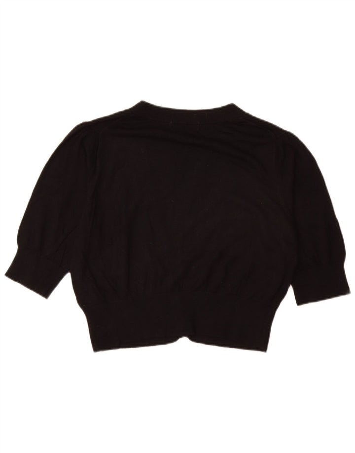 Sweter damski Marks & Spencer Crop Cardigan UK 14, średni czarny