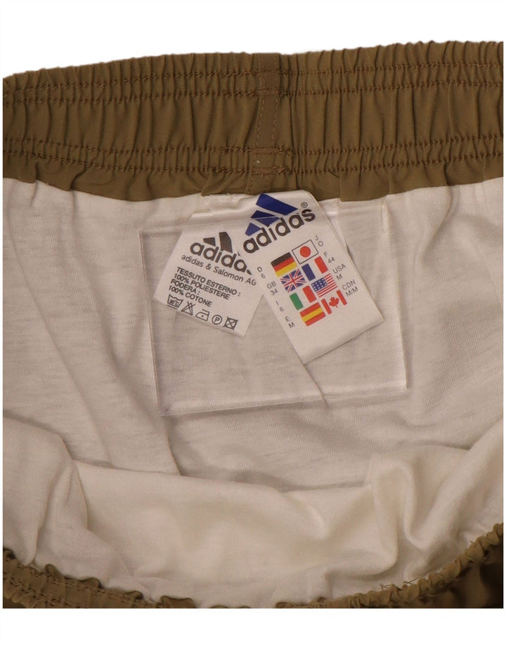 Męskie spodenki sportowe Adidas, duże, khaki, poliester