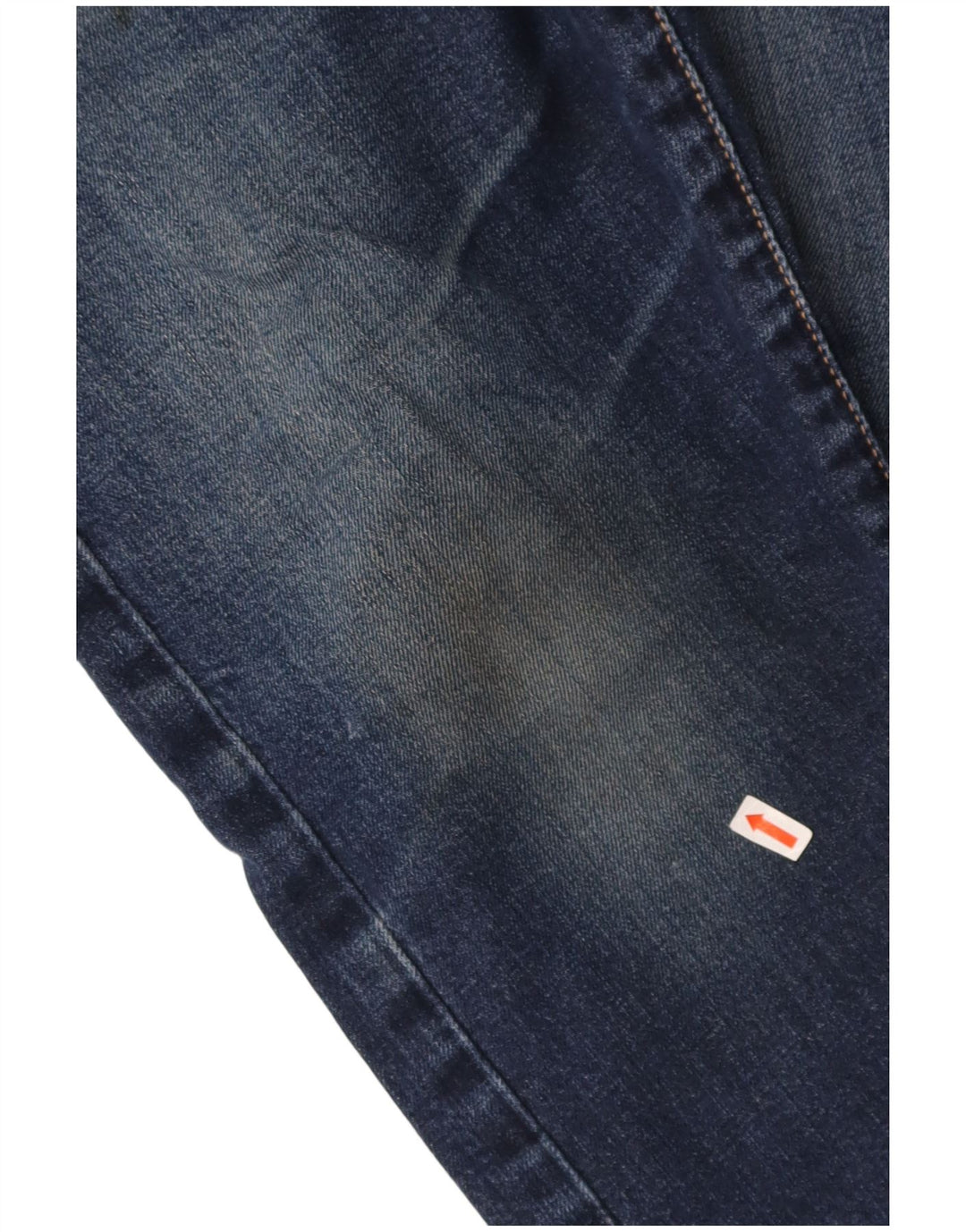 LEVI'S Mens Slim Jeans W36 L30 Navy Blue Cotton