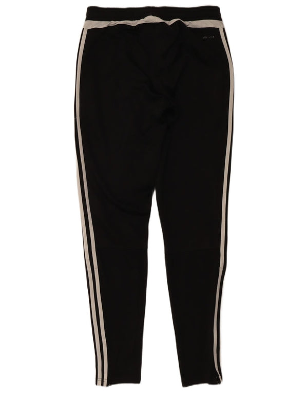 ADIDAS Womens Climacool Tracksuit Trousers UK 8/10 Small  Black Polyester