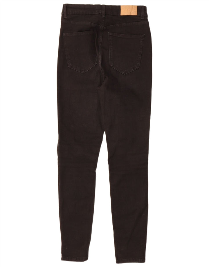 Damskie jeansy skinny marki Zara, średnie W28 L28, czarne