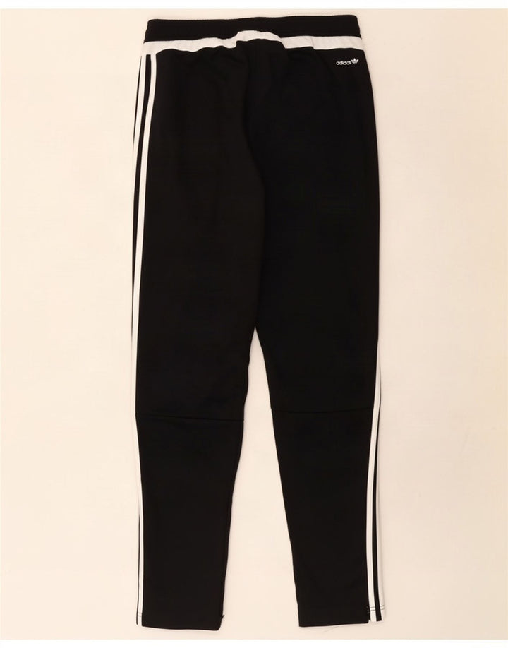 Męskie spodnie dresowe Adidas Climacool, duże, czarne, poliestrowe