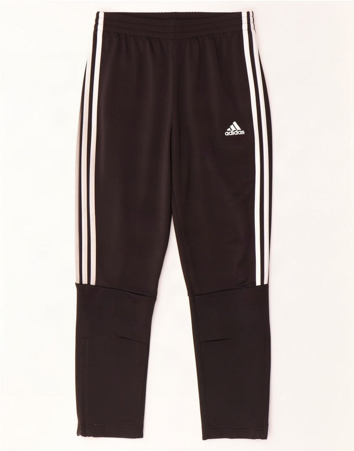Chłopięce spodnie dresowe Adidas 11-12 lat, czarny poliester