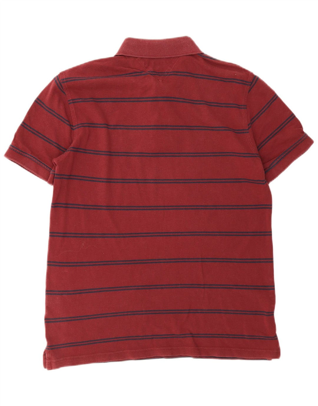 Męska koszulka polo Tommy Hilfiger o dopasowanym kroju, w duże czerwone paski