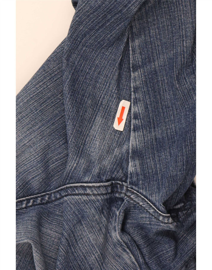 Damskie jeansy Lee Kiana Flared W30 L31 Niebieskie bawełniane