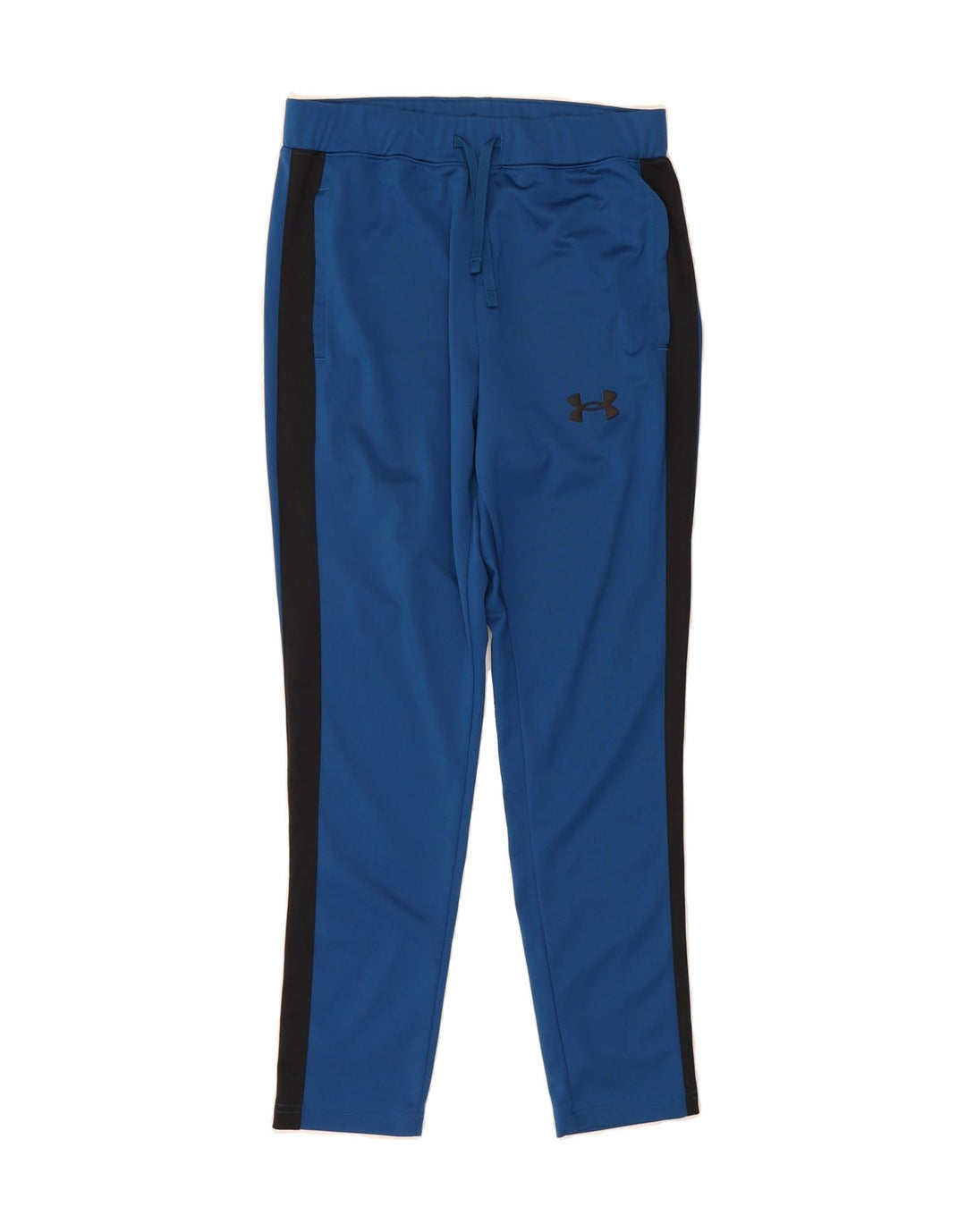 UNDER ARMOUR Mens Fitted Tracksuit Trousers Medium  Blue Colourblock Vintage Under Armour and Second-Hand Under Armour from Messina Hembry 