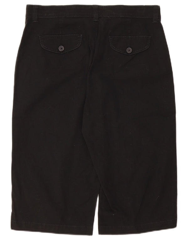 Damskie spodenki cargo Lee US 10 Large W32, czarne, bawełniane