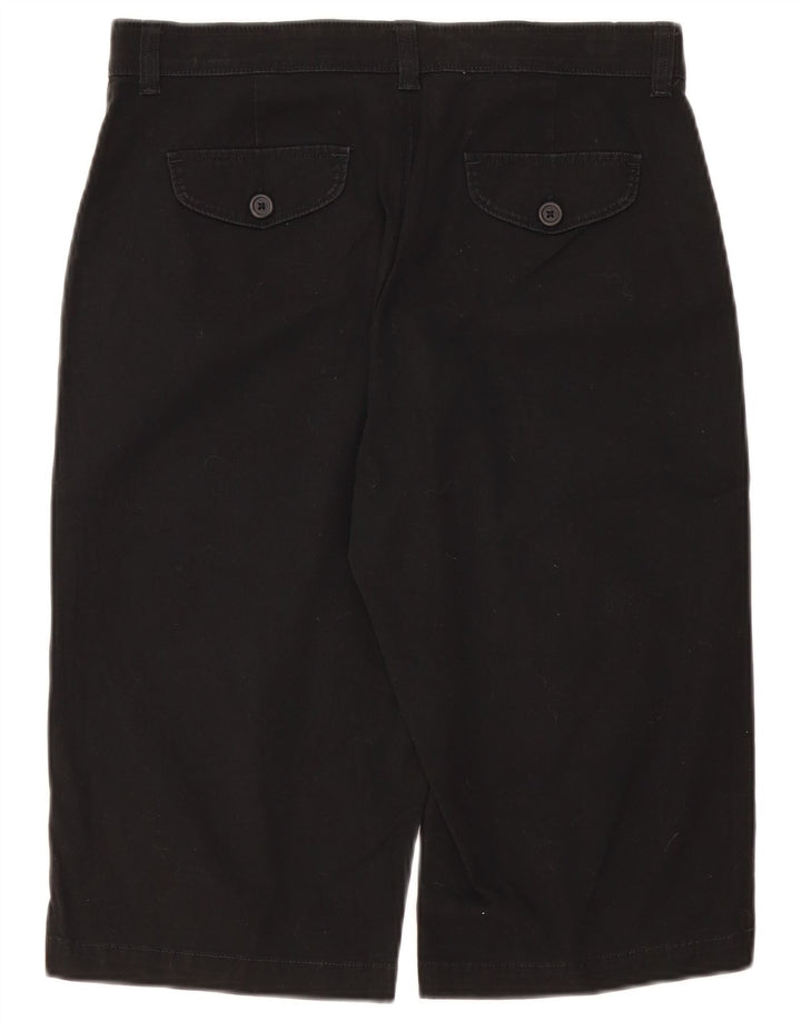 Damskie spodenki cargo Lee US 10 Large W32, czarne, bawełniane