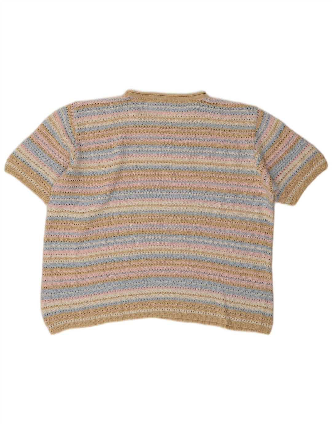 Damski sweter oversize Canda z okrągłym dekoltem UK 16, duży, wielokolorowy