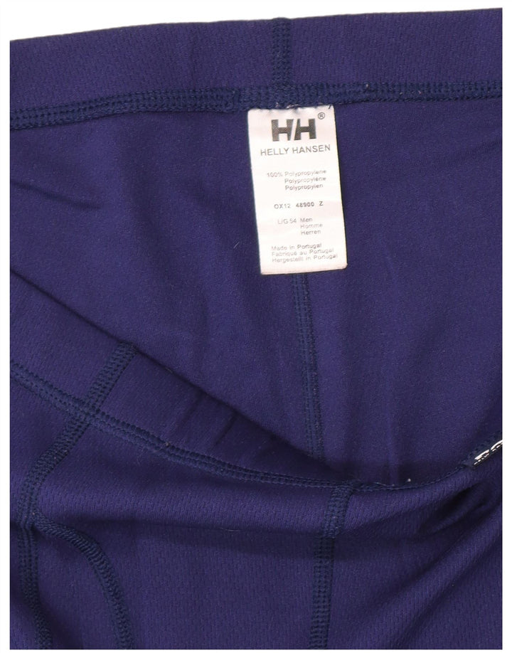 Męskie legginsy joggery Helly Hansen, duży, fioletowy poliester