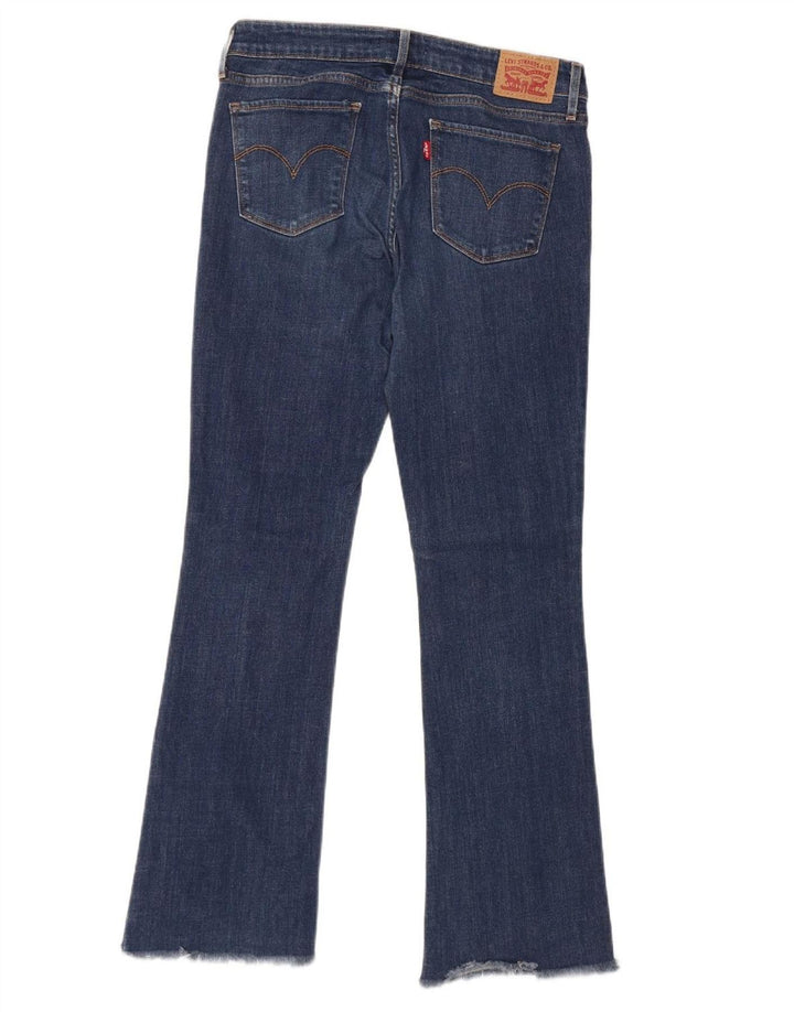 Damskie jeansy Bootcut LEVI'S 715 W29 L29 Niebieskie bawełniane