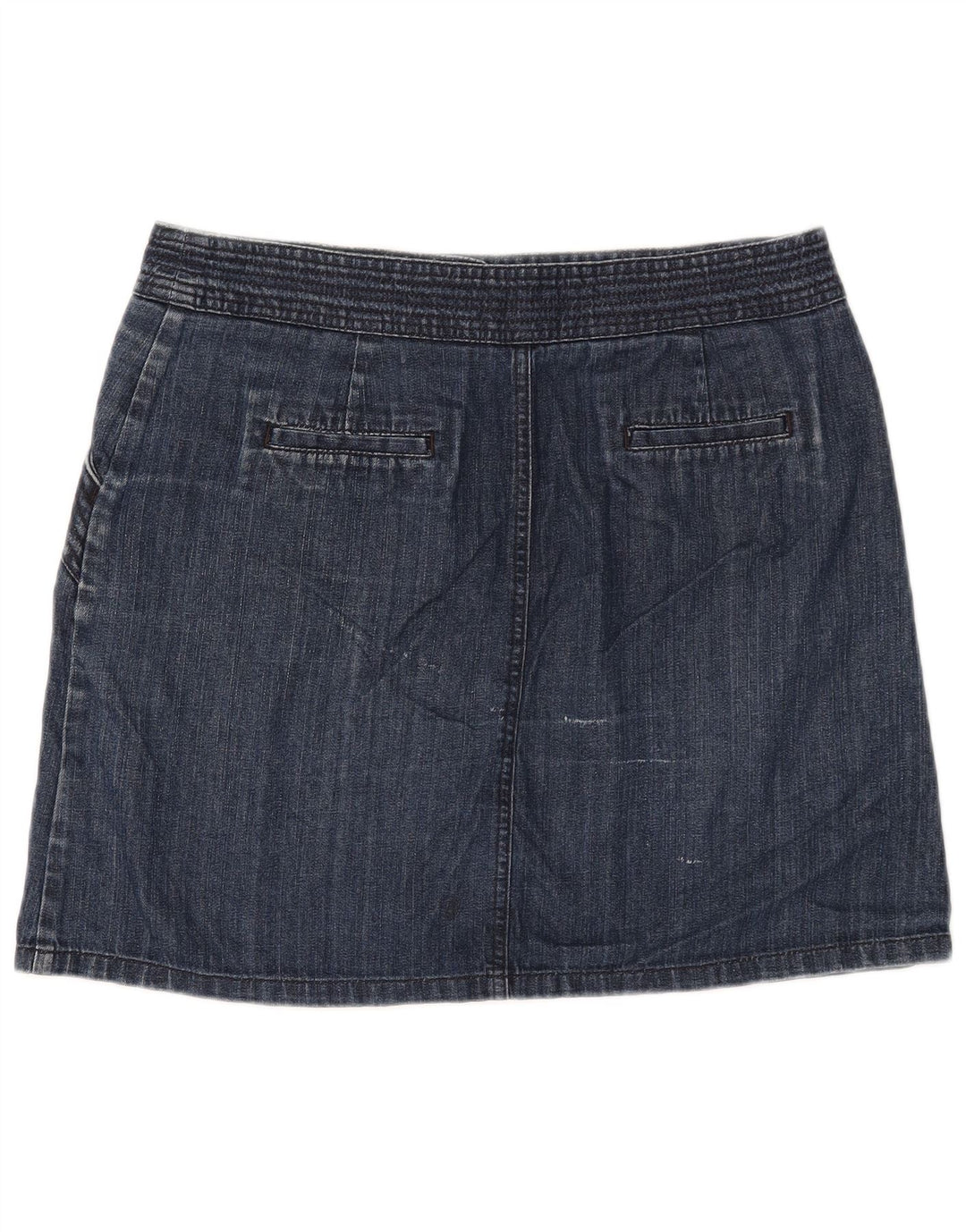 BODEN Damska Spódnica Dżinsowa UK 14 Duża W32 Granatowa Bawełna