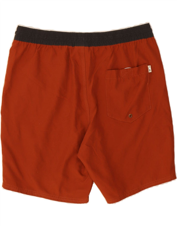 VANS Mens Swimming Shorts Large  Orange Polyester Vintage Vans and Second-Hand Vans from Messina Hembry 