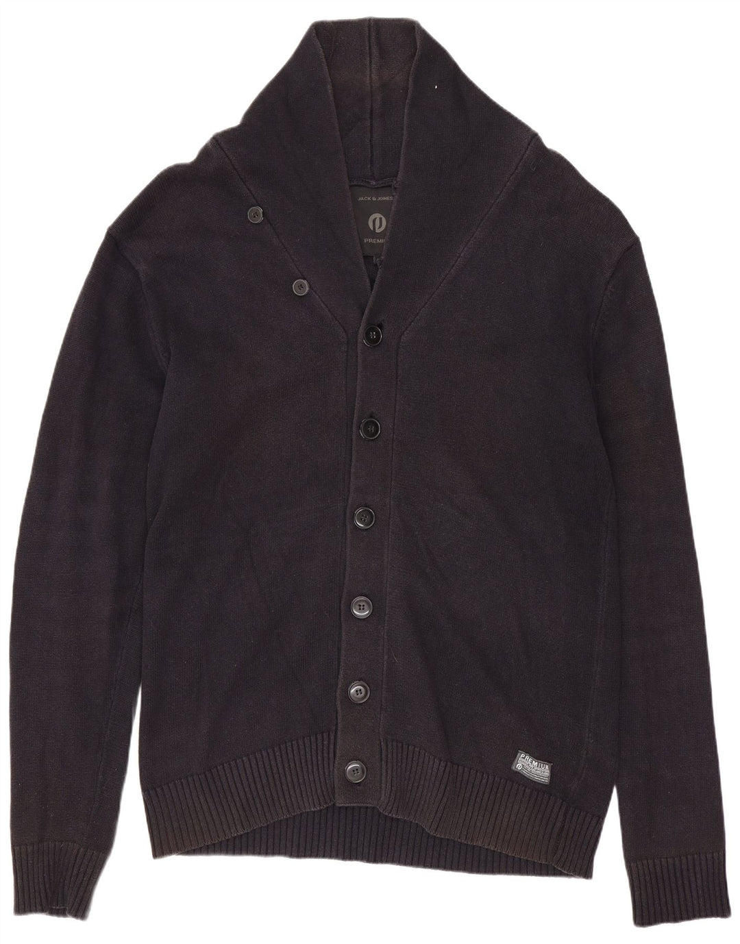 JACK & JONES Męski sweter rozpinany Premium XL, granatowy