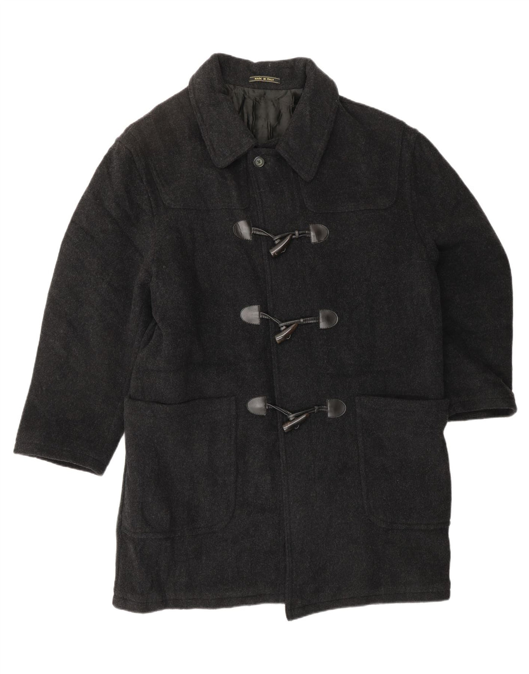 VINTAGE Męski budrysówka UK 46 3XL Szara wełna