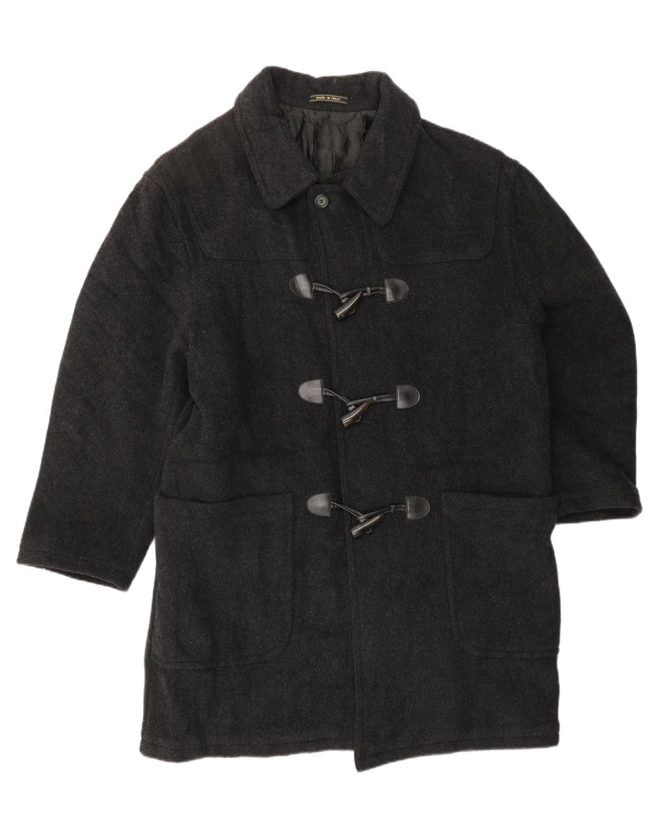 VINTAGE Męski budrysówka UK 46 3XL Szara wełna