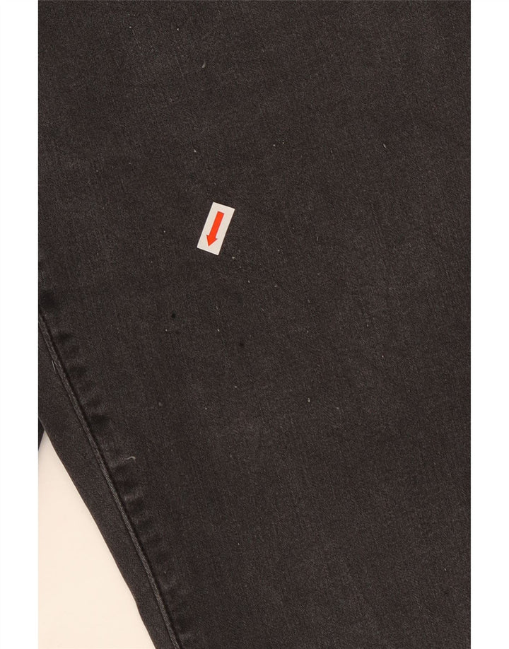 Damskie dżinsy Levi's 314 Shaping Straight W32 L30 Czarna bawełna