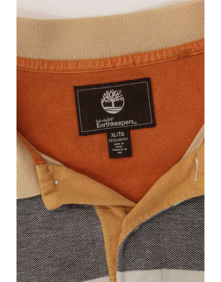 Męska koszulka polo Timberland o regularnym kroju XL, wielokolorowe paski