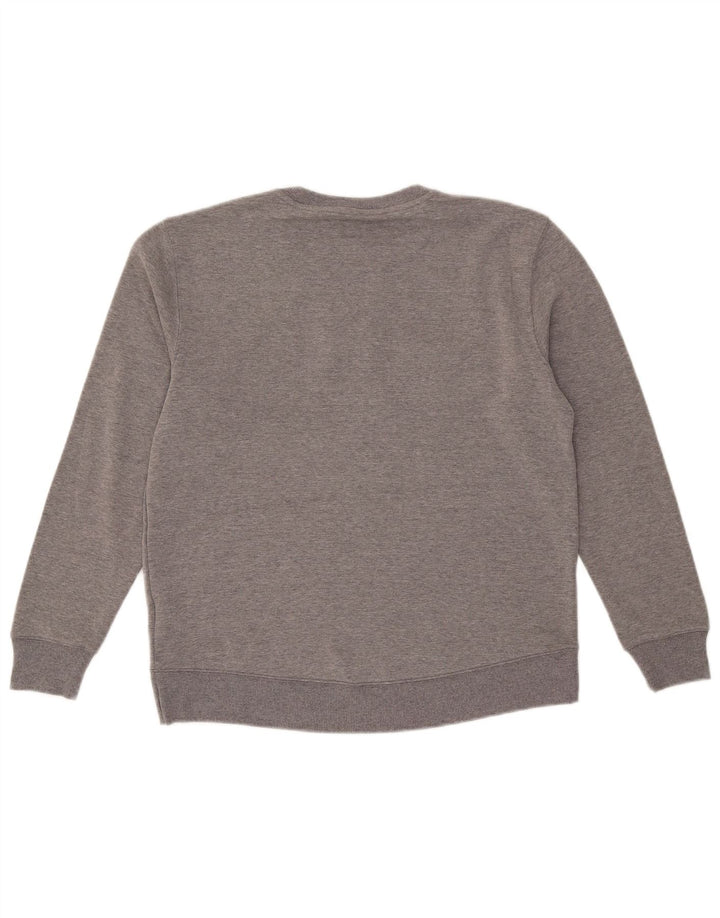 Damski sweter oversize Fila UK 10 Smal, szary, bawełniany