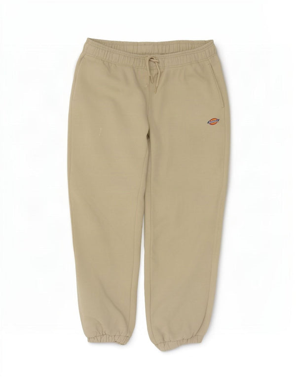 Dickies Mens Tracksuit Trousers Joggers Medium Beige Cotton