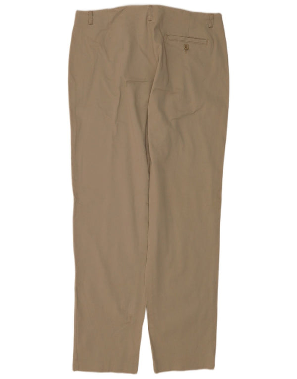 Dockers Damskie spodnie typu casual z wysokim stanem US 16 2XL W32 L30 Beżowe