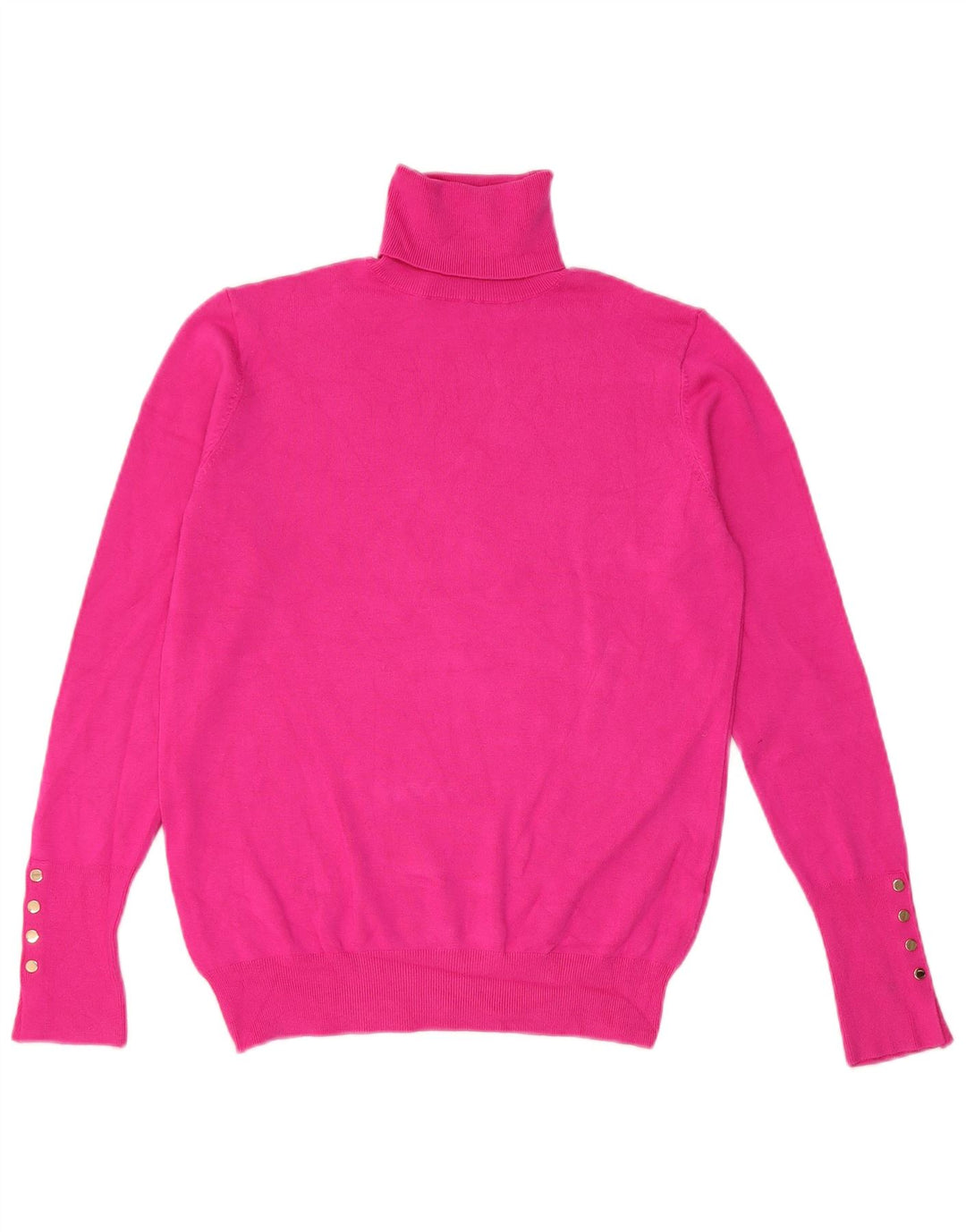 Sweter damski Zara z wywijanym dekoltem UK 12, średni róż