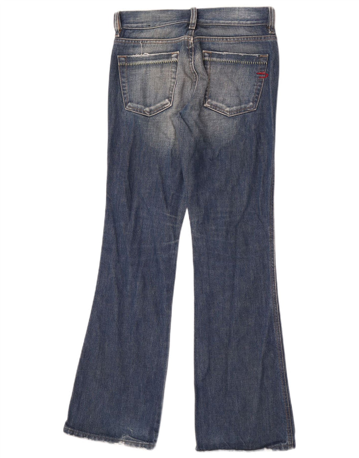 Damskie jeansy rozkloszowane Diesel W26 L32 Niebieskie bawełniane