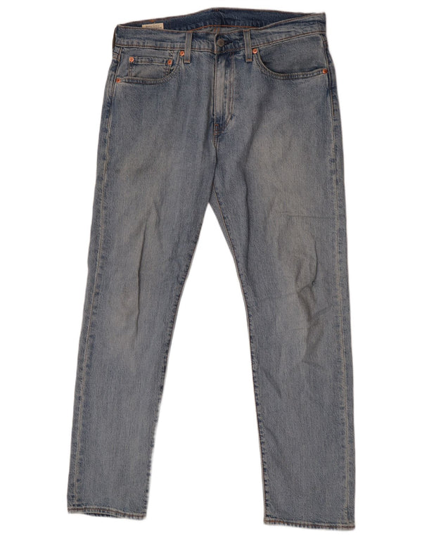 Męskie jeansy Levi's 502 Tapered W32 L32 Niebieskie bawełniane
