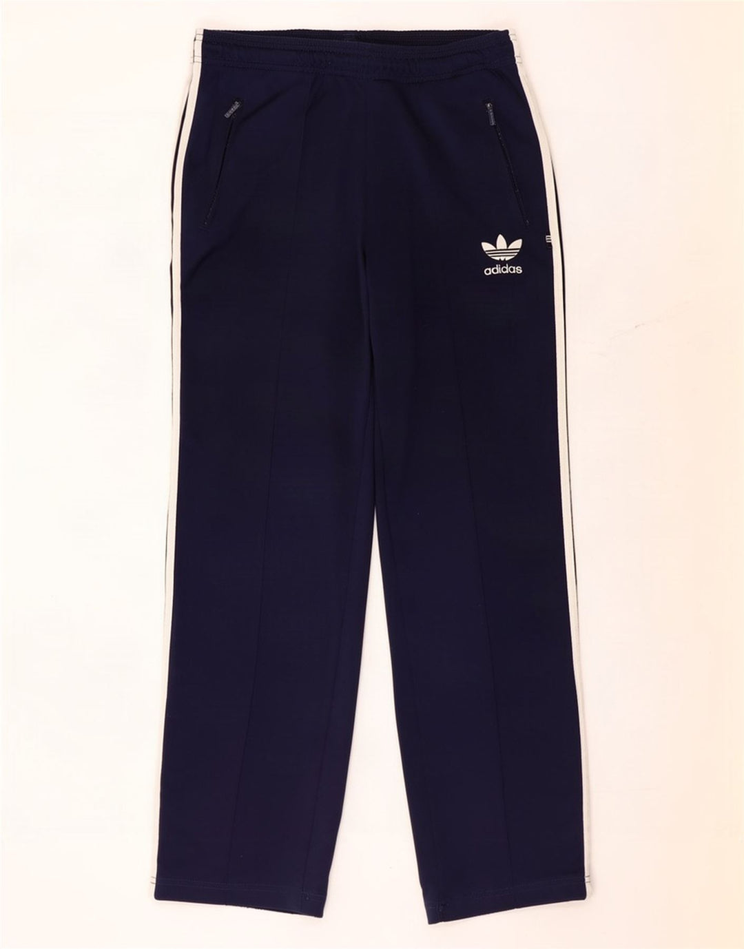 Męskie spodnie dresowe Adidas UK 36/38 Mały granatowy poliester