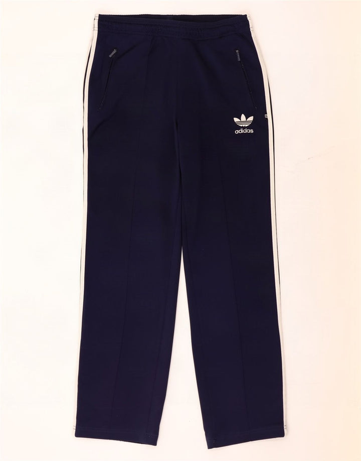 Męskie spodnie dresowe Adidas UK 36/38 Mały granatowy poliester
