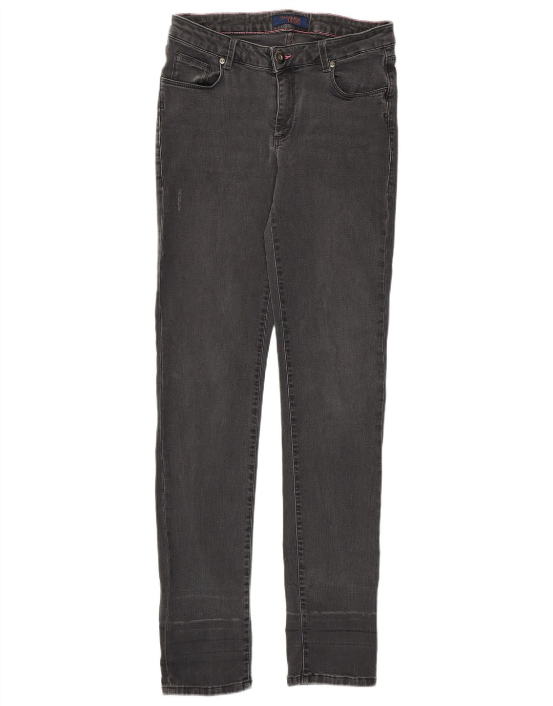 Damskie jeansy Skinny Trussardi W28 L32 Szara bawełna