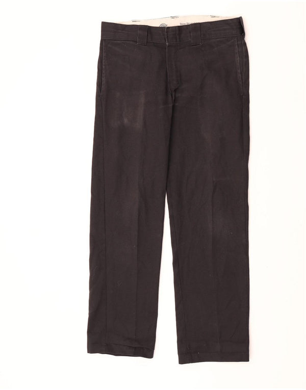 Męskie spodnie chino Dickies Slim Straight W32 L32 Czarny poliester