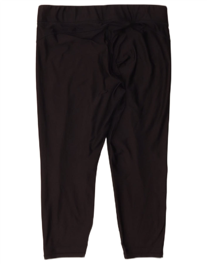 Damskie legginsy Capri Under Armour UK 18 XL, czarne