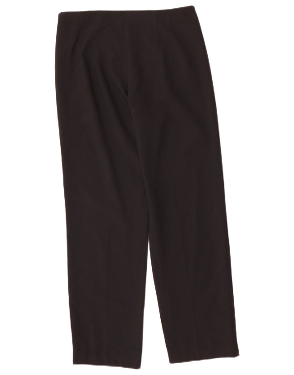 Marks & Spencer Damskie proste spodnie na co dzień UK 8 Small W28 L28 Czarne