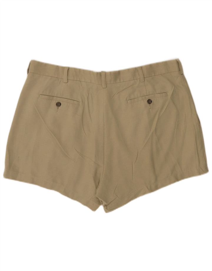 Męskie spodenki chino Izod W38 XL beżowy poliester