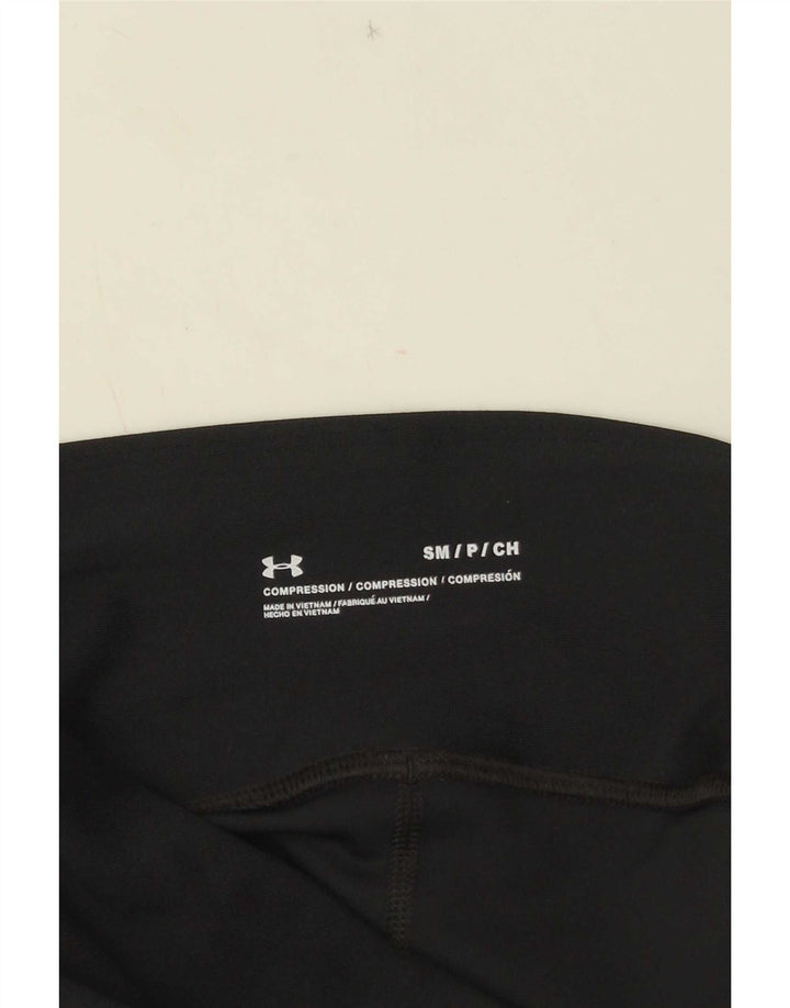 Damskie legginsy Capri Under Armour UK 8, małe, czarne