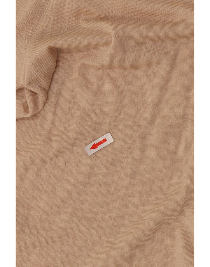 Sweter damski Rohan Cardigan UK 16, duży, beżowy, wełniany