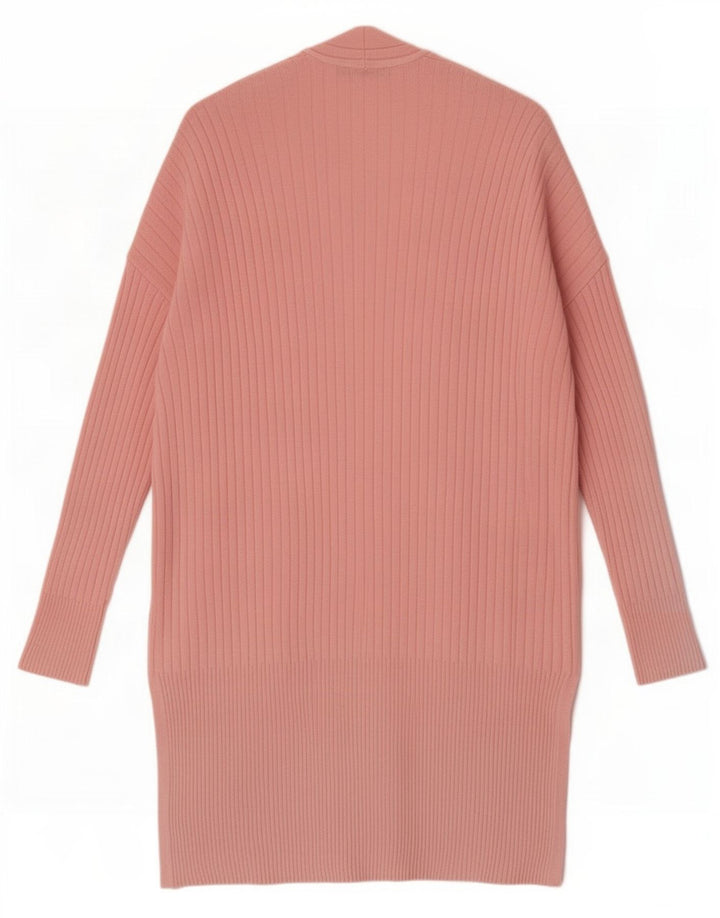 Sweter damski Marks & Spencer Longline Open Cardigan UK 14, średni róż