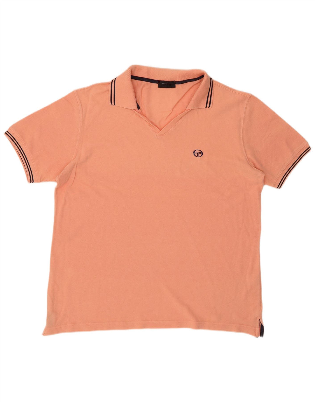 Męska koszulka polo SERGIO TACCHINI IT 56 XL Pomarańczowa bawełna