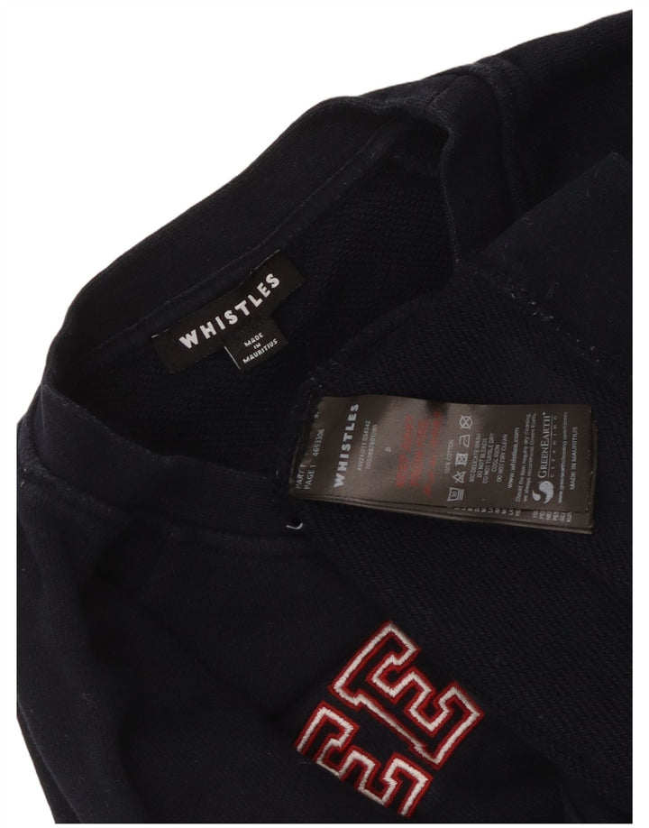 Damska bluza z kapturem WHISTLE Weekend Graphic, UK 10, mała, granatowa