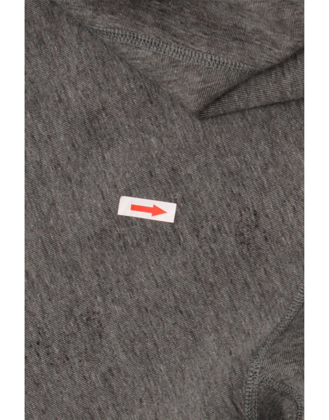 Męski sweter z kapturem i zamkiem błyskawicznym Nike, duży, szary, bawełniany w cętki