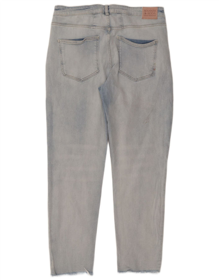 Spodnie damskie Scotch & Soda W31 L28 Niebieskie bawełniane