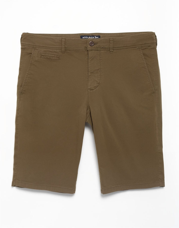Męskie spodenki chino Woolrich W34, duże khaki