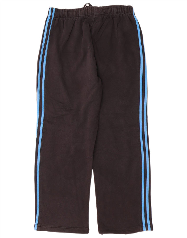 Męskie spodnie dresowe Adidas, średnie czarne, bawełniane