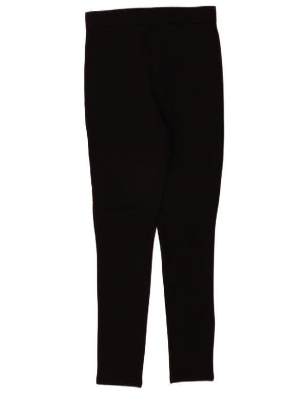Spodnie damskie Zara Skinny Casual, średnie W28 L28, czarna wiskoza