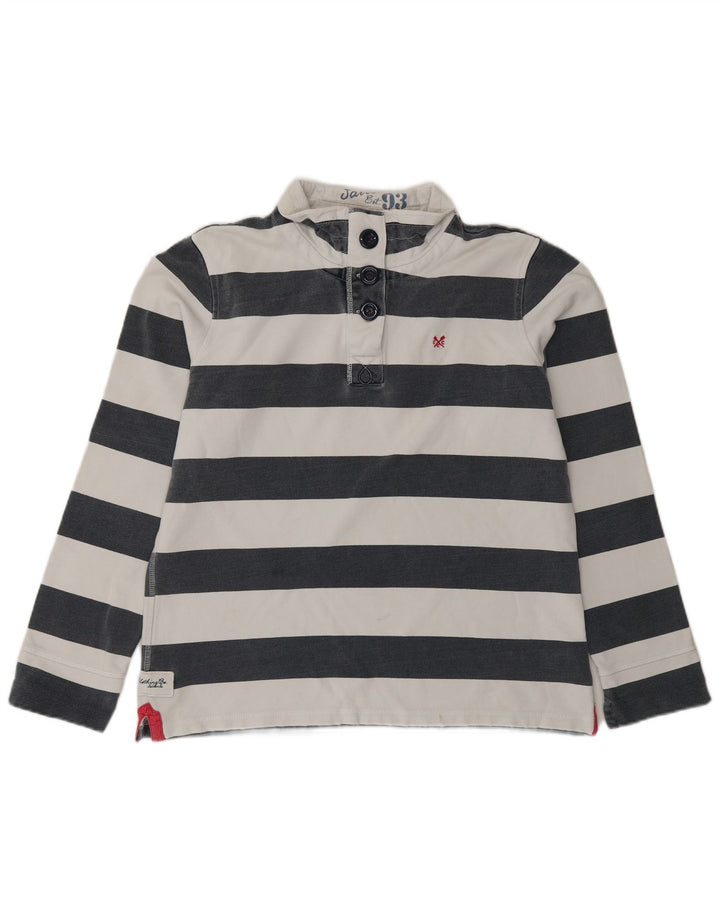 Damska bluza Crew Clothing Sweter UK 14 w średnie niebieskie paski
