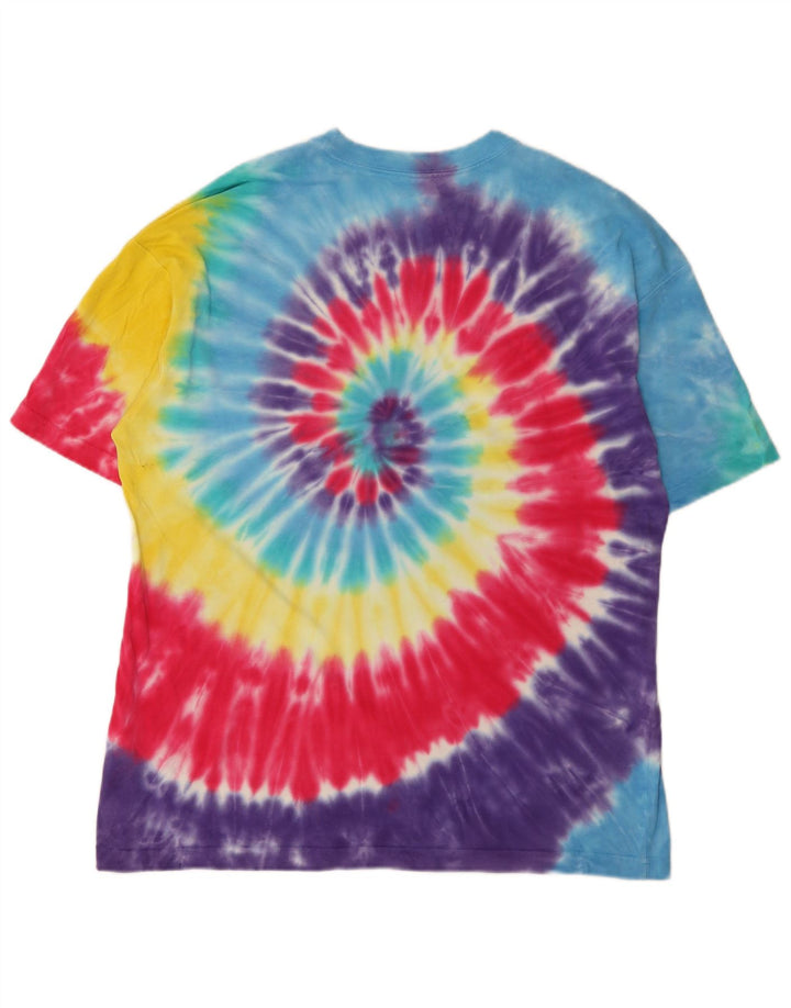 Męska koszulka z grafiką Nike, średnia, wielokolorowa bawełniana tkanina typu Tie Dye