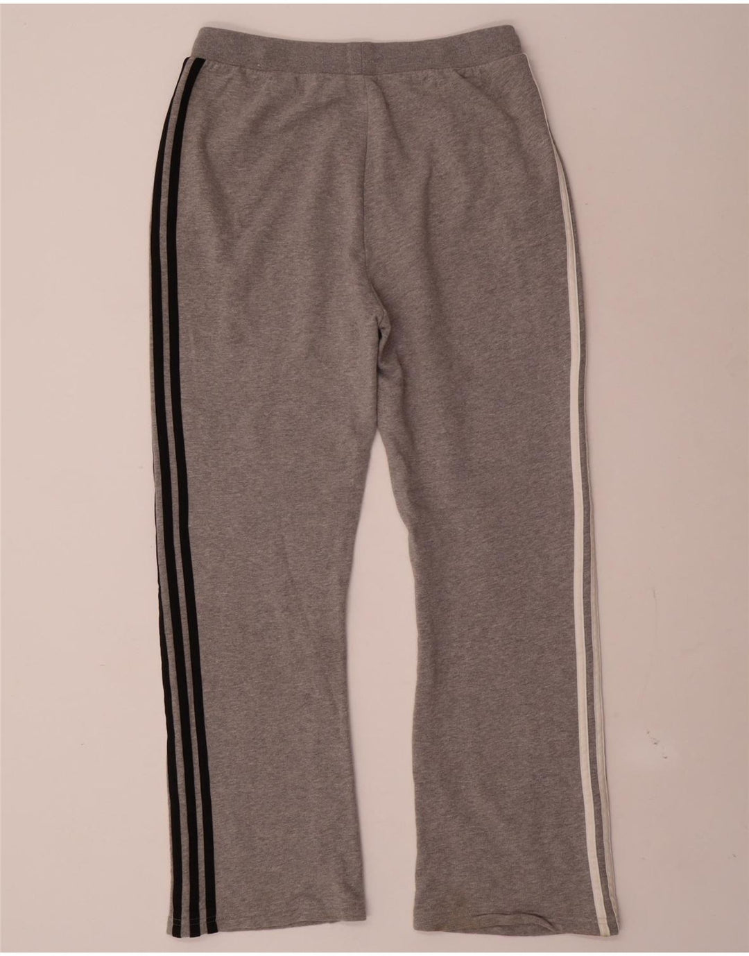 Damskie spodnie dresowe Adidas UK 12/14 Średnioszare, bawełniane w kwiaty